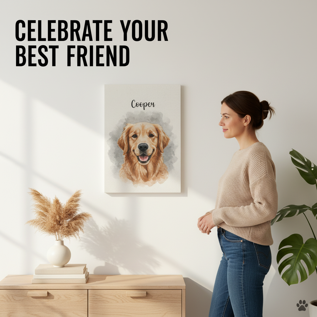 Custom One Pet Portrait