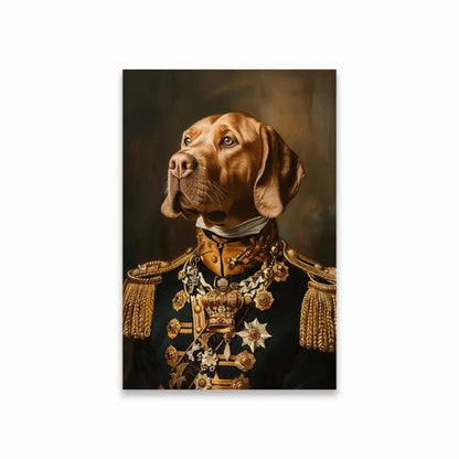 Royal Pet Portrait Poster Personalized Renaissance Canvas Painting Prints Gift Cat Room Decor