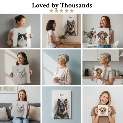 Custom One Pet Portrait
